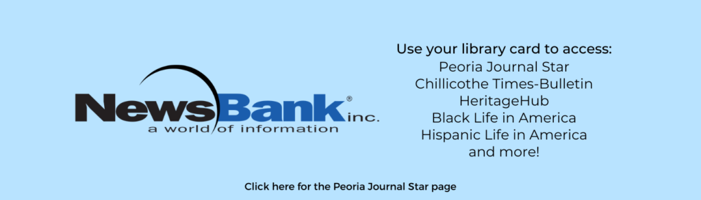 link to Peoria Journal Star online newspaper from Newsbank